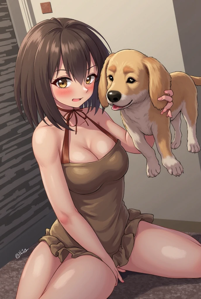 score_9, score_8_up, score_7_up, 1girl, suguha \(sword art online\), rolling eyes, (1dog:1.5), fucking, large breasts, dog collar, dog park setting, gradient background, white border, rough sex, forceful sex, motion lines, pussy, 2D, anime, pleasure, drooling, exposed breasts, exposed pussy, nudity, kneeling, on all fours, dog collar on neck, leash, pixelart, pixel