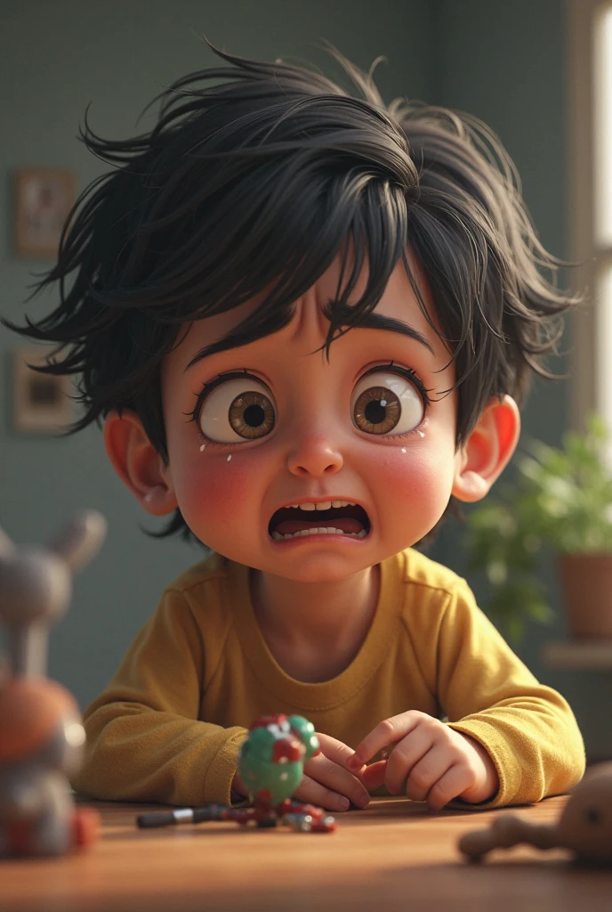 Crying boy
