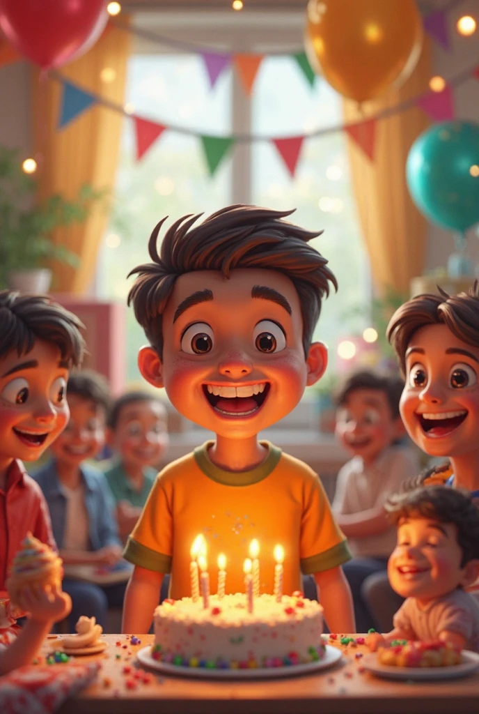 Happy birthday nirob
& side baby children