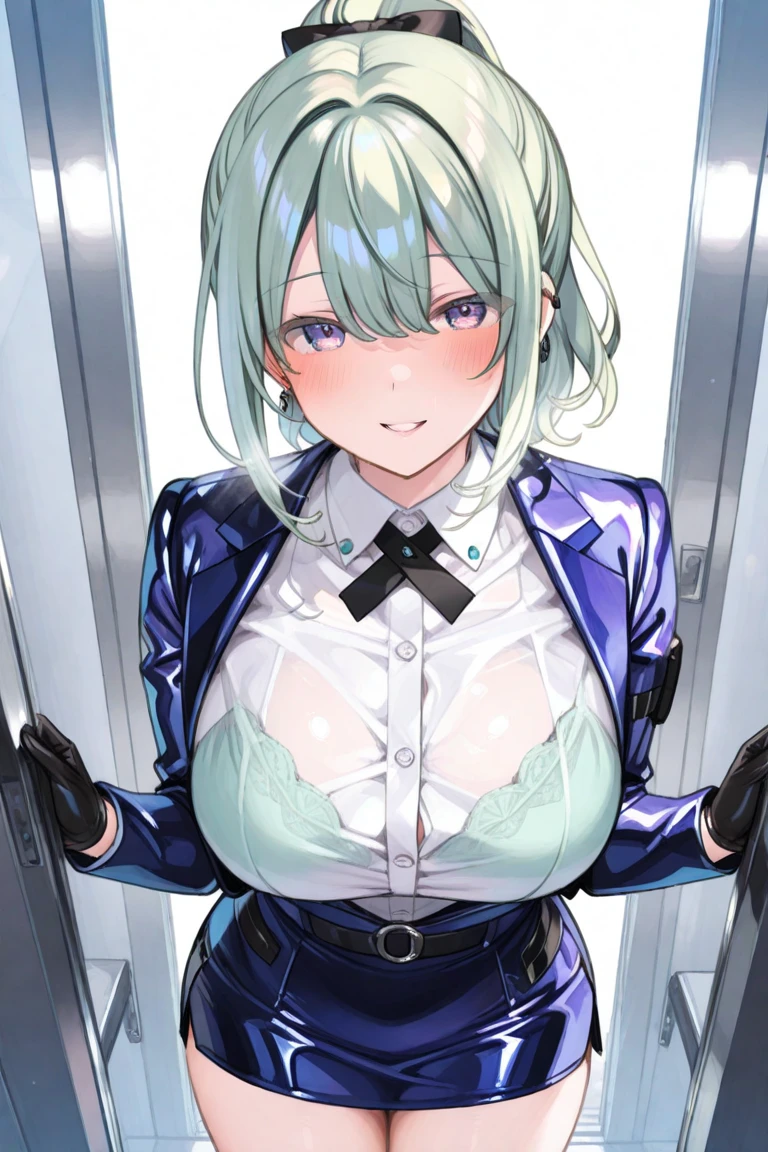 a beauty girl、Officelady、suits、tight skirts、shame、breastsout、panty lines、garter stocking、On the train、tucking up the skirt、bra very,{{sinon}},{{{{sord art online}}}},{aqua short hair}