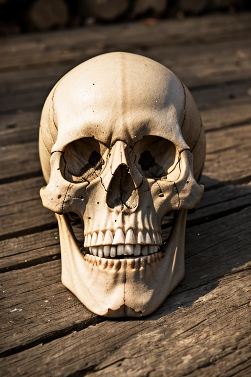 Skull with pequi