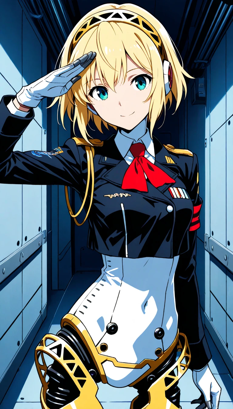 Anime Girls,Angle from below,pants,Blonde,ribbon,uniform