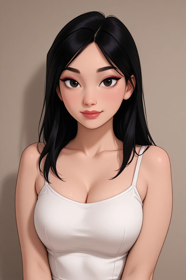 (((magro e corpulento:1.0))), (((cabelo branco))), Mulan is a sexy hotwife, na frente de um fundo de filme congelado, (((maquiagem preta))), (black tight bra), (((calcinha vermelha))), (((meio sorriso))), (((Meias pretas))), detalhes intrincados, altamente detalhado, (ultra detalhado), hiperdetalhado, Ultra HD, (HDR), 8k, (((nfsw))), ((cabelo repetitivo)), (((repetir roupas))), detalhes intrincados, altamente detalhado, (ultra detalhado) detalhe do rosto, rosto perfeito,
