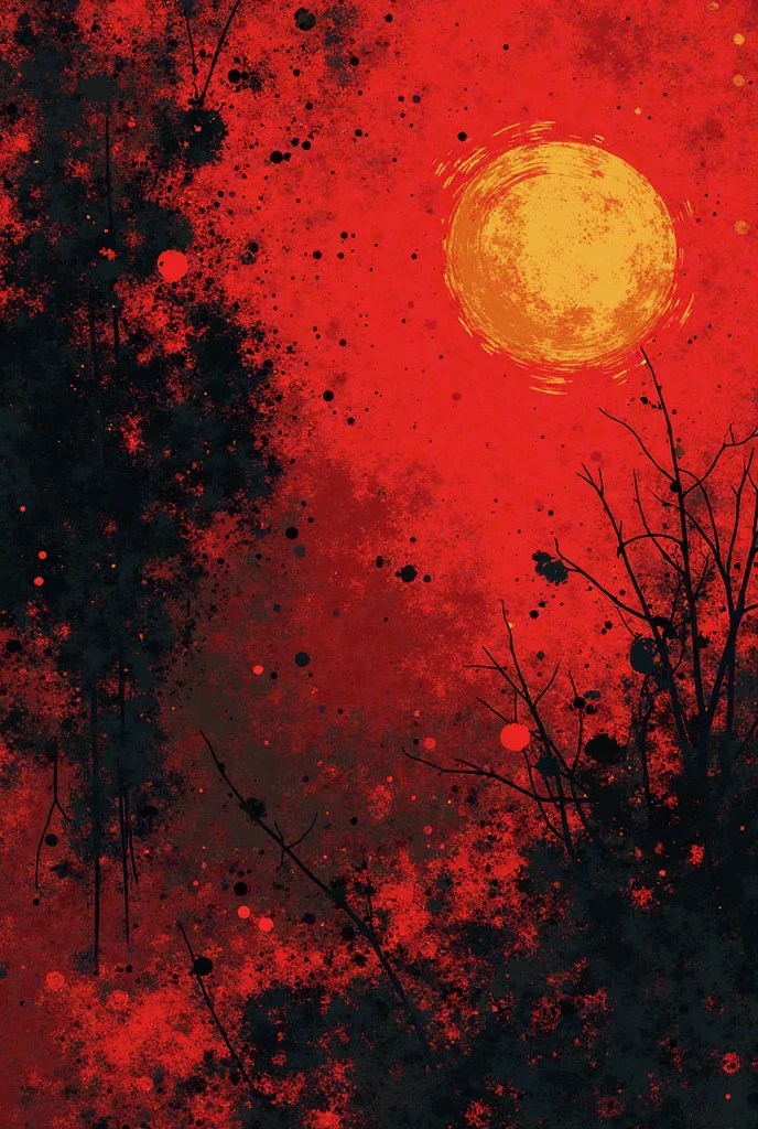 Edgy vector background with grunge elements