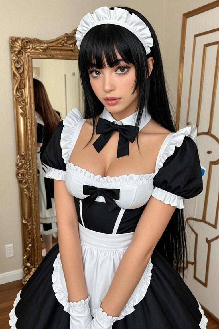 1girl with 30 years old , Look at the viewer, close look, Lolita , different colors seductive outfit, Just sexy