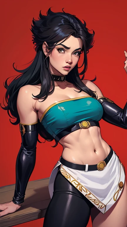 (Best quality, 8K, Masterpiece: 1.9), Beautiful Young Woman, Surreal, 1 Girl, ((Facing the viewer, looking up, hands behind the head to tie hair)), (Huge sagging breasts, attractive body: 1.6), Sit-ups: 1.22, Long black hair: 1.9, (wet rain, rain, wet body: 1.99), ultra-detailed face, detailed lips, detailed eyes, double eyelids, sexy low neck dress, open neckline, hanging breasts, side pose, visible curves, pool party, poolside, red transparent robe, smooth plump thighs squeezed by leg rings, transparent bikini, looming, looming , with tattoos on the abdomen, lewd lines, and snake-like earrings on the ears