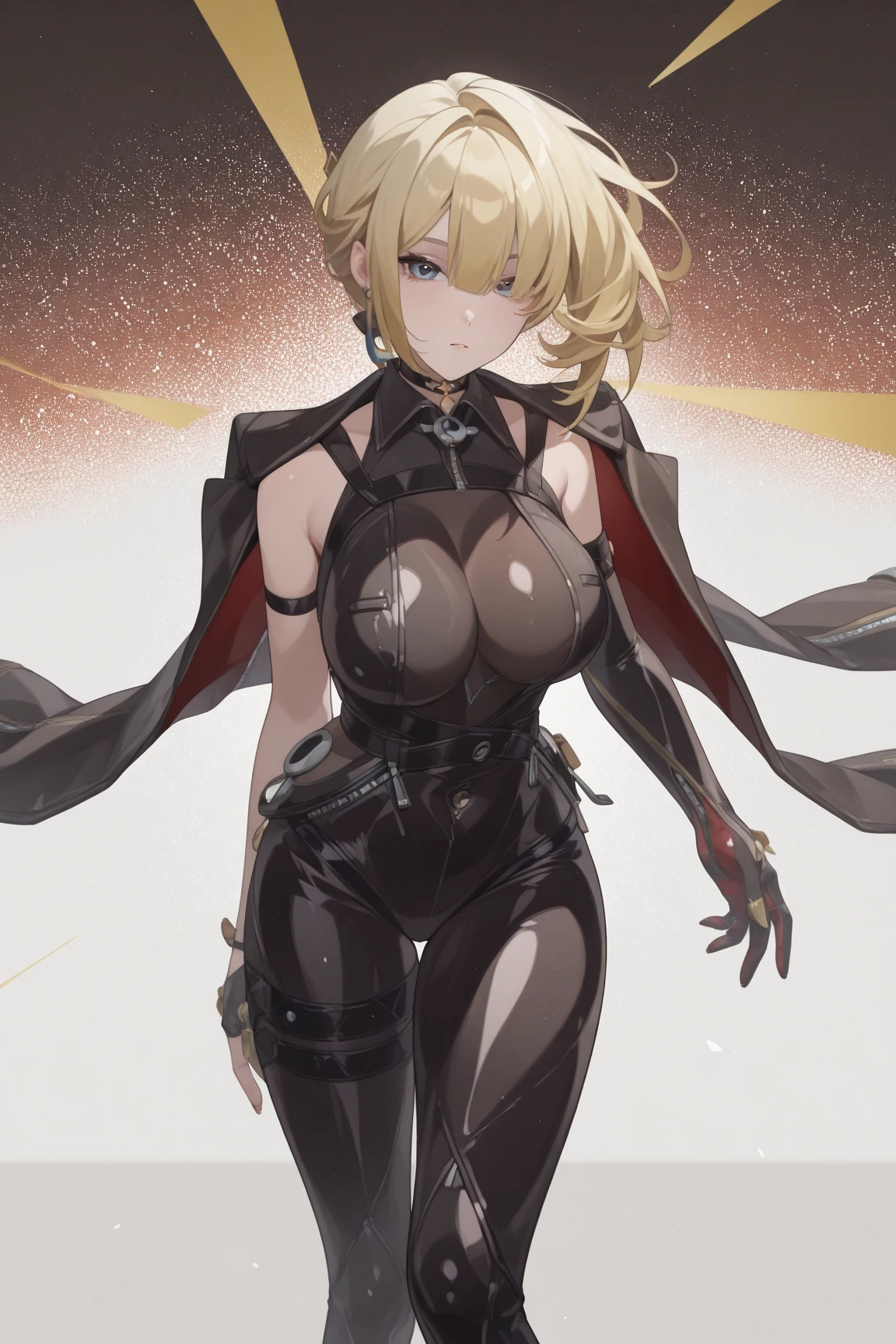 Orange hair, yellow eyes, snake pupils, Dark skin, assassin, Elf princess, Cobra hood, venom armor,