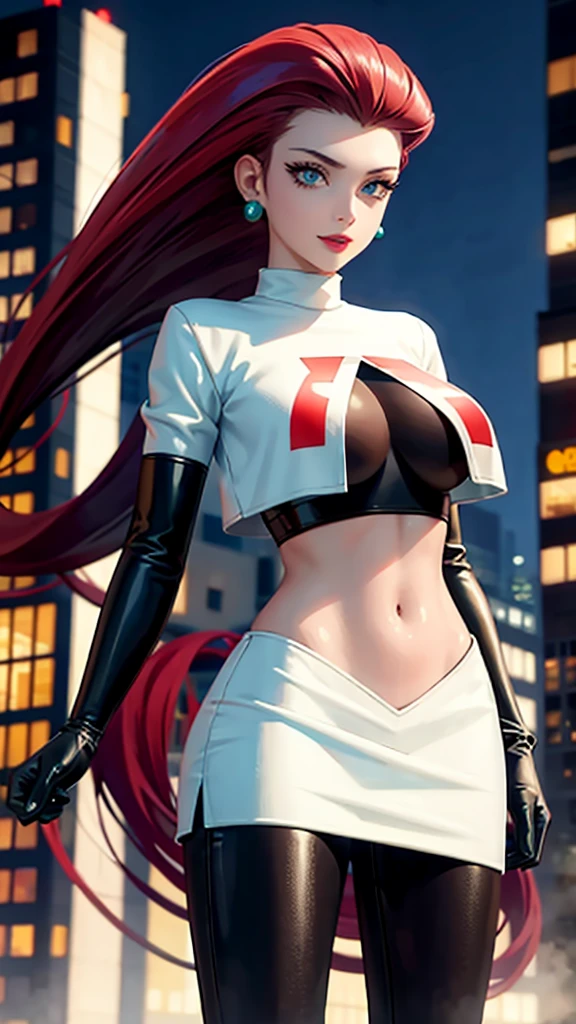 A beautiful 20 year old female vampire hunter with short, straight red hair, Pale skin, Bright appearance, Dressed in a white and blue hooded assassin costume, Waist up shot, Dynamic pose, Ambient Lighting, Photorealism, Intricate facial details, Exquisite handcrafted details, Very detailed, Vibrant colors, Cinematic, High resolution, Art Station Trends - Style Row,Full Body Lesbian,Huge boobs,Black Pantyhose,Short skirt,Pubic hair is visible,Painful face,blush,Crying face,Please open your mouth a little,Sexy pose,