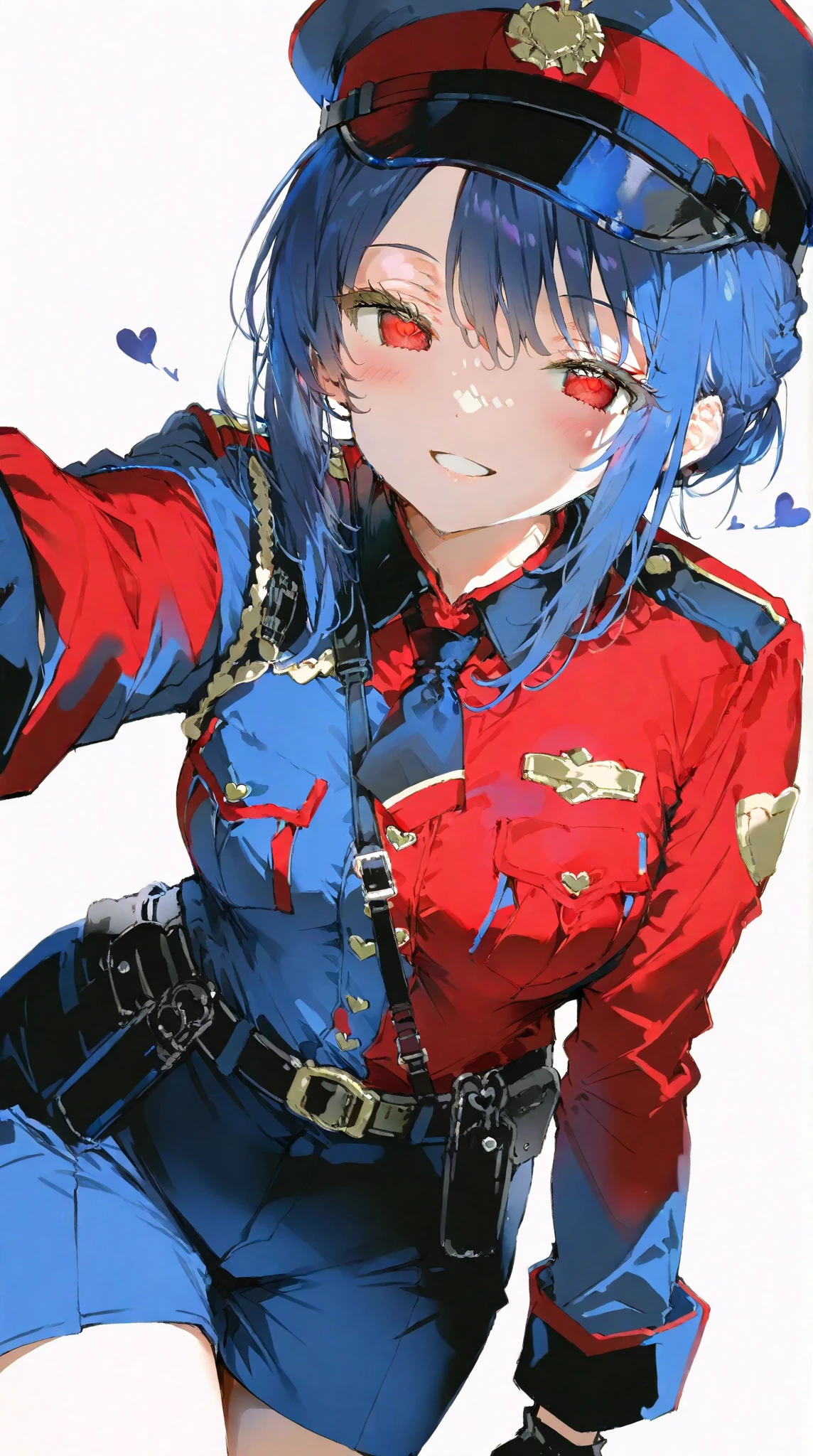 
Nanbaka、世界最高警備のprison、Number Prison、prison、Chains of steel、Shiraishi Megumi、Blue Hair、Heart shaped hands、ナンバprison所長。Busty MILF、Busty MILF、Big ass、beauty director。Red Uniform、Red military uniform、Red trousers、Red long sleeve、Red Hat、Spiked Clothing、belt、Jacket、Wicked Smile、anger、smile、Enchanted state。My heart flutters every time I visit the director&#39;s office.。Mitarashi dumpling