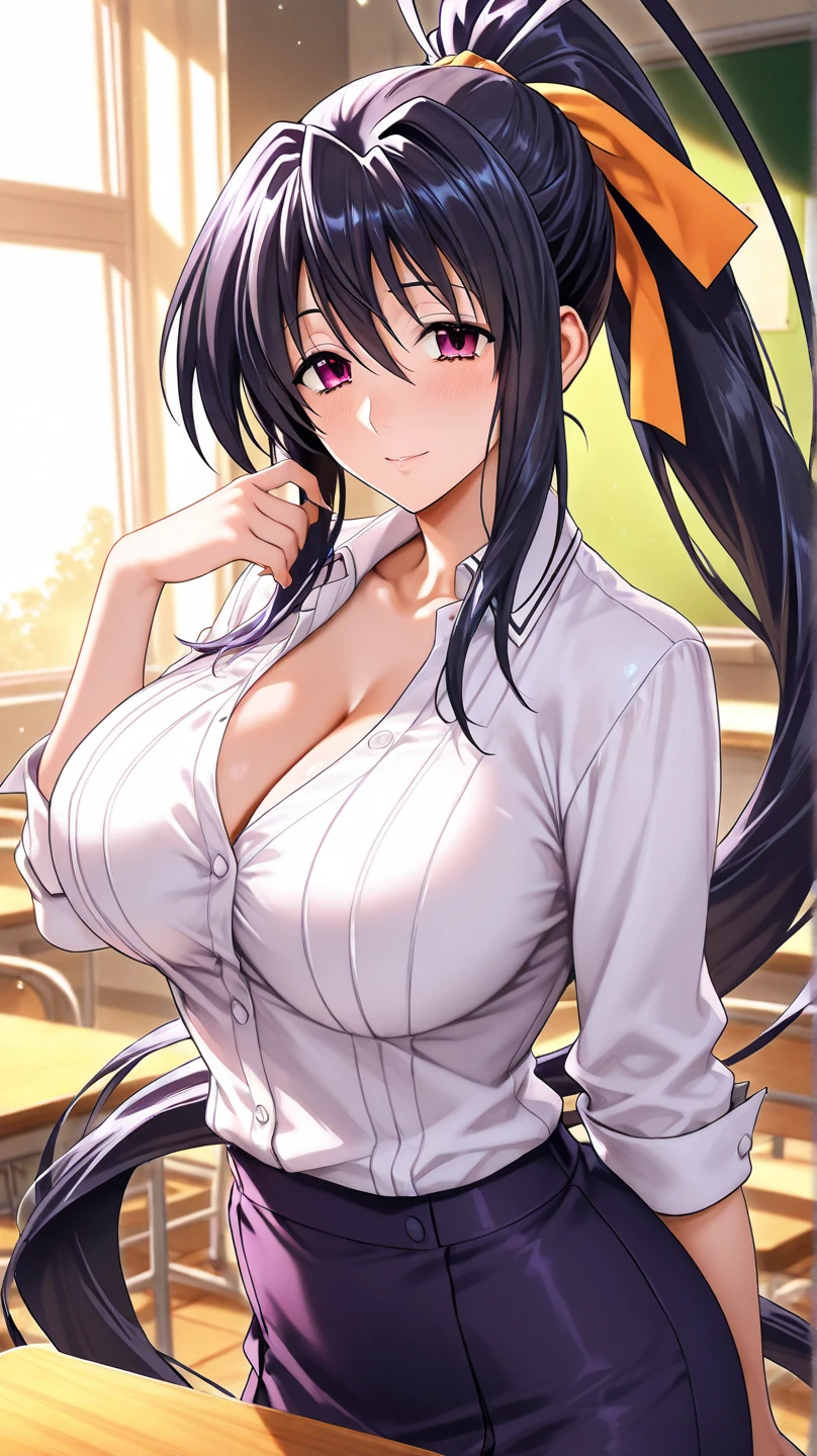 Rieri、Huge breasts、Nipple piercing、Nurse uniform with open chest、Masturbation、Sexy Lingerie