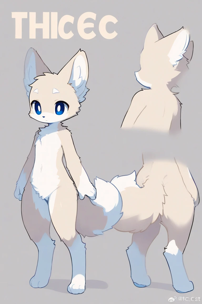 Masterpiece, Best quality, Perfect anatomy,light blue  eyes，watered eyes, author：Milk Tiger 1145, author：K0bit0wani, Furry, White wolf, (Phyllis:0.3), ember, Solo, Wear white short-sleeved shorts,((Boy，Shota)，There are pink meat pads on the paws，Fluffy paws，A white wolf，Height 170，There are fluffy hairs all over the body，The hand has only four claw fingers