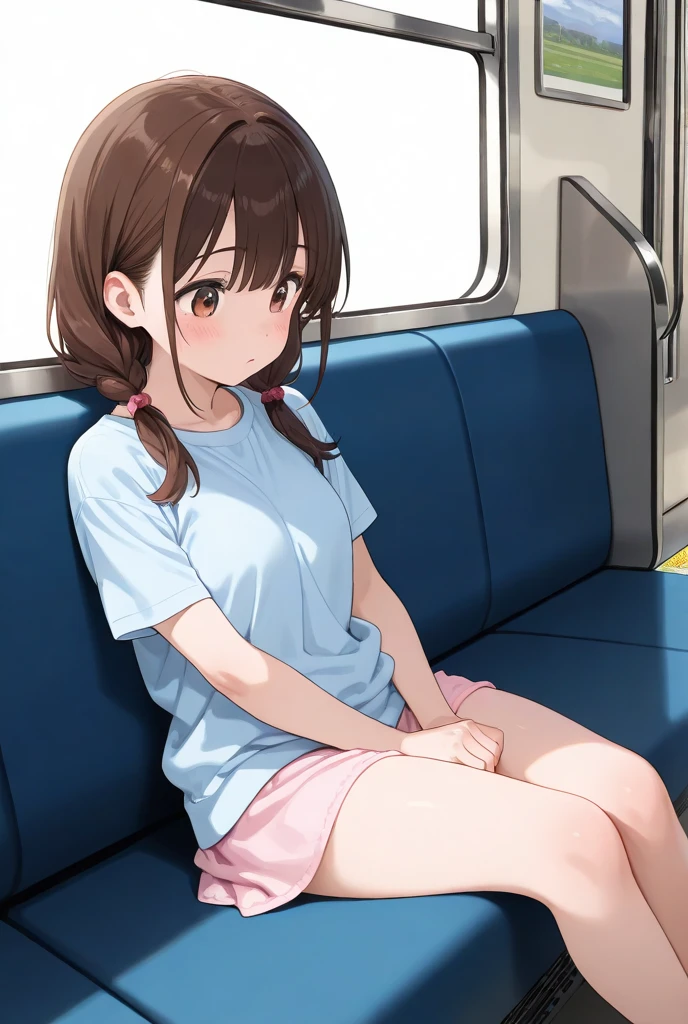 On the train、tiny girl、Secretly masturbation、fullnude、Squirting、convulsion、cum on、Spread legs wide、feels good、AHE Face、agitation、Intense masturbation、fullnude、Iki face、a lot of people、AHE Face、Toro Face、feels good