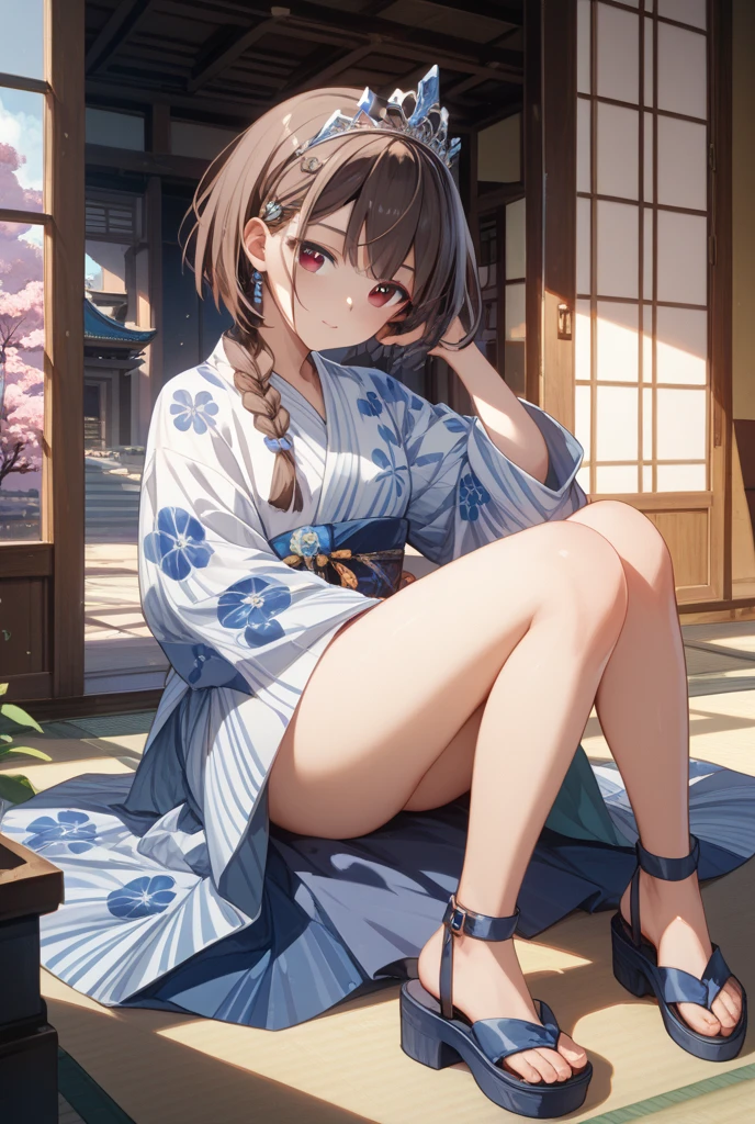 pokemonmay, pokemonmay, blue eyes, brown hair, bandana, long hair,bandana, twintails, hair between eyes, (small breasts:1.2),
BREAK japanese clothes,kimono,wet kimano, yukata,cleavege,neckline,black choker,
BREAK looking at viewer, 
BREAK outdoors, onsen,night,steam,wet,stars,starfall,hot water,
BREAK (masterpiece:1.2), best quality, high resolution, unity 8k wallpaper, (illustration:0.8), (beautiful detailed eyes:1.6), extremely detailed face, perfect lighting, extremely detailed CG, (perfect hands, perfect anatomy),full body,laying on floor,from above,