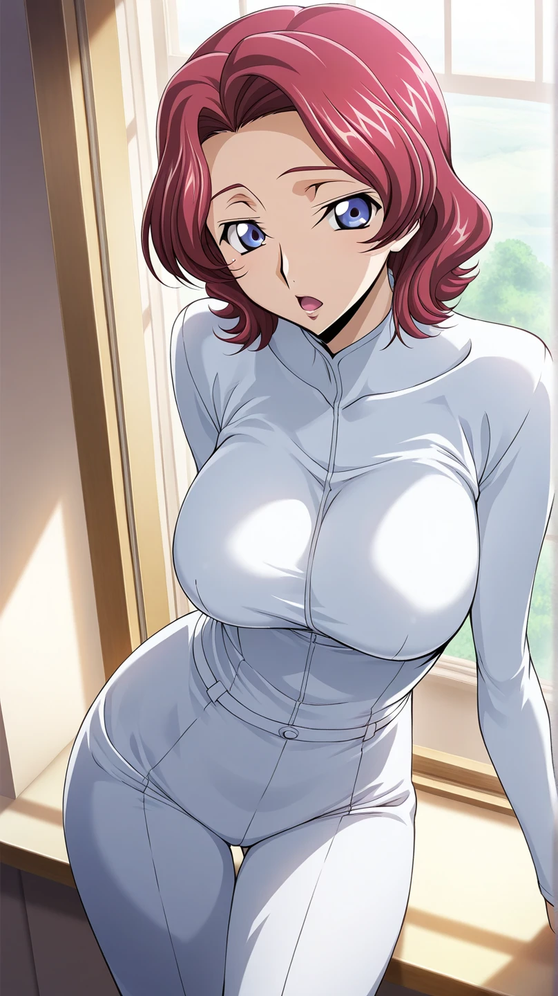 ((Masterpiece,Best quality)), Dynamic Angle, (beautiful delicate face:1.1), 1girll,Solo,fullbodysuit