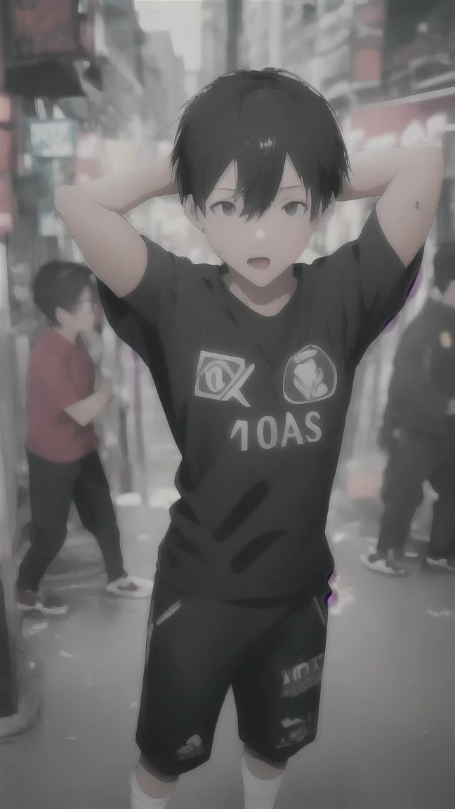 (finely detailed beautiful eyes and detailed face,masterpiece sidelighting,masterpiece,best quality,detailed,high resolution illustration), (volleyball_player,gym), (1girl,whole body,bishoujo,lustrous skin,looking away), (black hair,red eyes,gym_uniform)