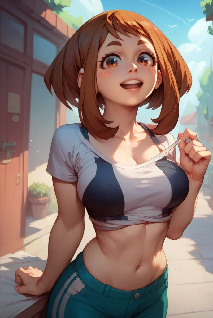 attractive korean woman, ripped muscle, muscular body, small breast, pale skin, smile(blush), nude, sarong, thin necklace, sixpack abs, [ultra detailed skin:1.2], brown hair, wavy hair, 8k uhd, pussy, full body, crowd, public, night, standing,