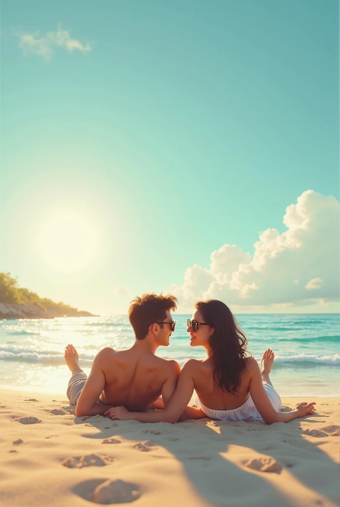 Couple　Ocean　Date　looks fun