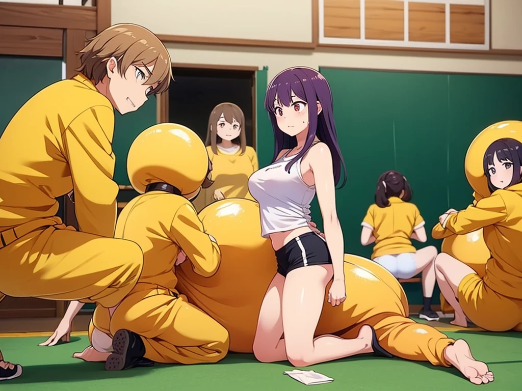 1masterpiece, best quality, detailed, hyper detailed, 1 couple, only 2, 1 man and 1 woman, only man and woman, (man) black hair, golden eyes, adult, nude, penis, testicles, (woman) brown hair , eyes, golden brown, medium breasts, naked, pussy, sex, public, park, public indecency, vaginal, pussy juices dripping, legs spread while her pussy is penetrated,