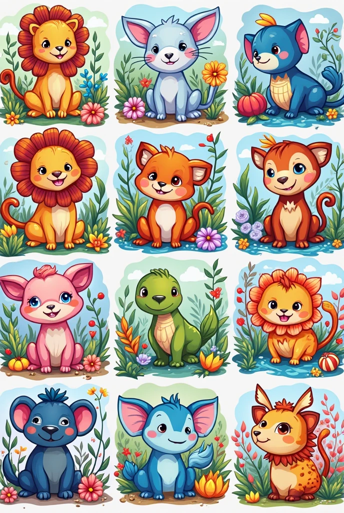 Here are some sticker ideas for children under , categorized for different interests:
Animals:
• Cute Animals: Puppies, kittens, pandas, bunnies, sloths, unicorns, rainbows, etc. with big eyes and adorable expressions.
• Wild Animals: Lions, tigers, elephants, giraffes, monkeys, sharks, dinosaurs, etc. in playful or action poses.
• Fantasy Creatures: Dragons, fairies, mermaids, elves, griffins, etc. with intricate designs and sparkly elements.
Characters:
• Cartoon Characters: Popular cartoon characters like Mickey Mouse, SpongeBob, Pokémon, etc. in classic or unique designs.
• Superheroes: Marvel and DC superheroes, popular anime characters, etc. in action poses or iconic symbols.
• Fictional Characters: Characters from popular books, movies, and video games like Harry Potter, Star Wars, Minecraft, etc.
Hobbies and Interests:
• Sports: Football, basketball, soccer, baseball, ??????, etc. with team logos, players, or equipment.
• Music: Musical instruments, bands, popular singers, musical notes, etc.
• Art: Paintbrushes, palettes, paint splatters, famous paintings, etc.
• Nature: Flowers, trees, butterflies, clouds, rainbows, stars, etc. in vibrant colors.
• Space: Astronauts, planets, rockets, stars, constellations, etc.
• Food: Pizza slices, ice cream cones, cupcakes, fruits, vegetables, etc. in playful designs.
Other Ideas:
• Motivational Quotes: Inspiring messages for kids, positive affirmations, funny quotes.
• Emojis: Popular emojis like smiley faces, hearts, stars, etc. in various styles.
• Holiday Themes: Christmas, Halloween, Easter, Valentine's Day, etc. with festive symbols and characters.
• Personalized Stickers: Stickers with kids' names, initials, or special messages.
Tips for Designing:
• Bright and Bold Colors: Use vibrant colors that attract attention and appeal to children.
• Simple Designs: Stickers with easy-to-understand designs are more appealing to younger children.
• High-Quality Materials: Choose durable and waterproof stickers t