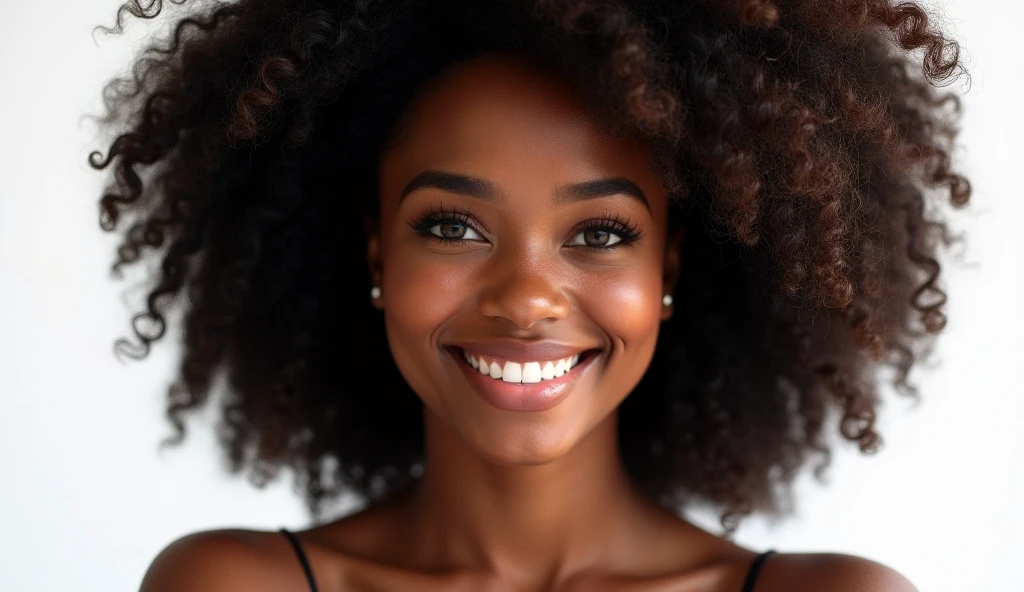 (masterpiece, best quality), deep ebony 1girl, beautiful face, wavy hair, 22 year old, happy, smile