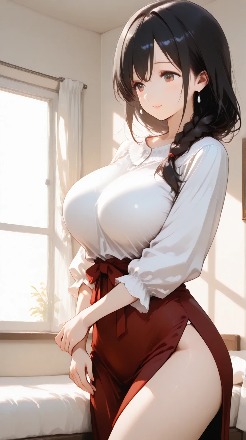 (((masterpiece))),(((High resolution)))、(((8K)))、(((perfect face)))、(((Korean idol)))、25 years old, ((off shoulder)), ((skirt)), look at the camera, thighs, ((top quality eyes)), ((detailed eyes)), ((detailed face)), (detailed texture), look at the camera, big tits