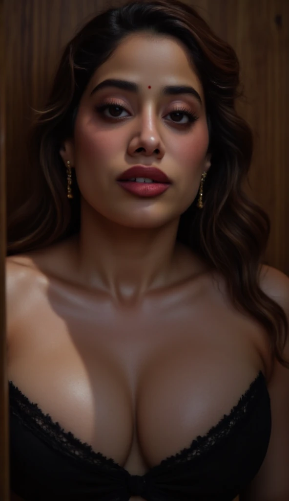 Aishwarya Rai Bachchan wearing no clothes exposing body, full bare body show, high boots, thighs show, posing in cannes red carpet, no bindi, milf look, milf body, hourglass figure, big breasts, breasts out, massive cleavage show, nipple slip, fit, seductive face, look at a camera and laugh, high ponytail hair, erotic adult face, 45 yo, soft volumetric lights, intricate details, (ArtStation:1.2)