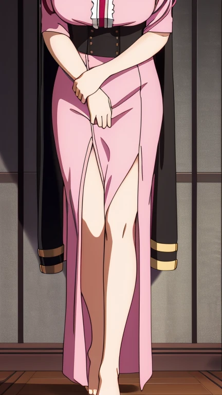 nsfw,(masterpiece:1),(best quality:1.4),(high detailed:1),(high resolution:1),(highly_detailed_beautiful_face_and_eyes:1),(depth of field:1.1), (realistic), (photo realistic:1.37),anime style,orthogonal view,
Audrey Burne\(GUNDAM\),1girl,flat (chest:0.8),skinny,
(Axis luxury military uniform),BREAK,blush happy,((((vulgarity)))),((breath)),in heat,standing,open pussy,((grab crotch by self)),put hands on crotch,female masturbation,stack on wall,cowboy shot,focus face,BREAK,luxury room,audience room,wall fancy flag,