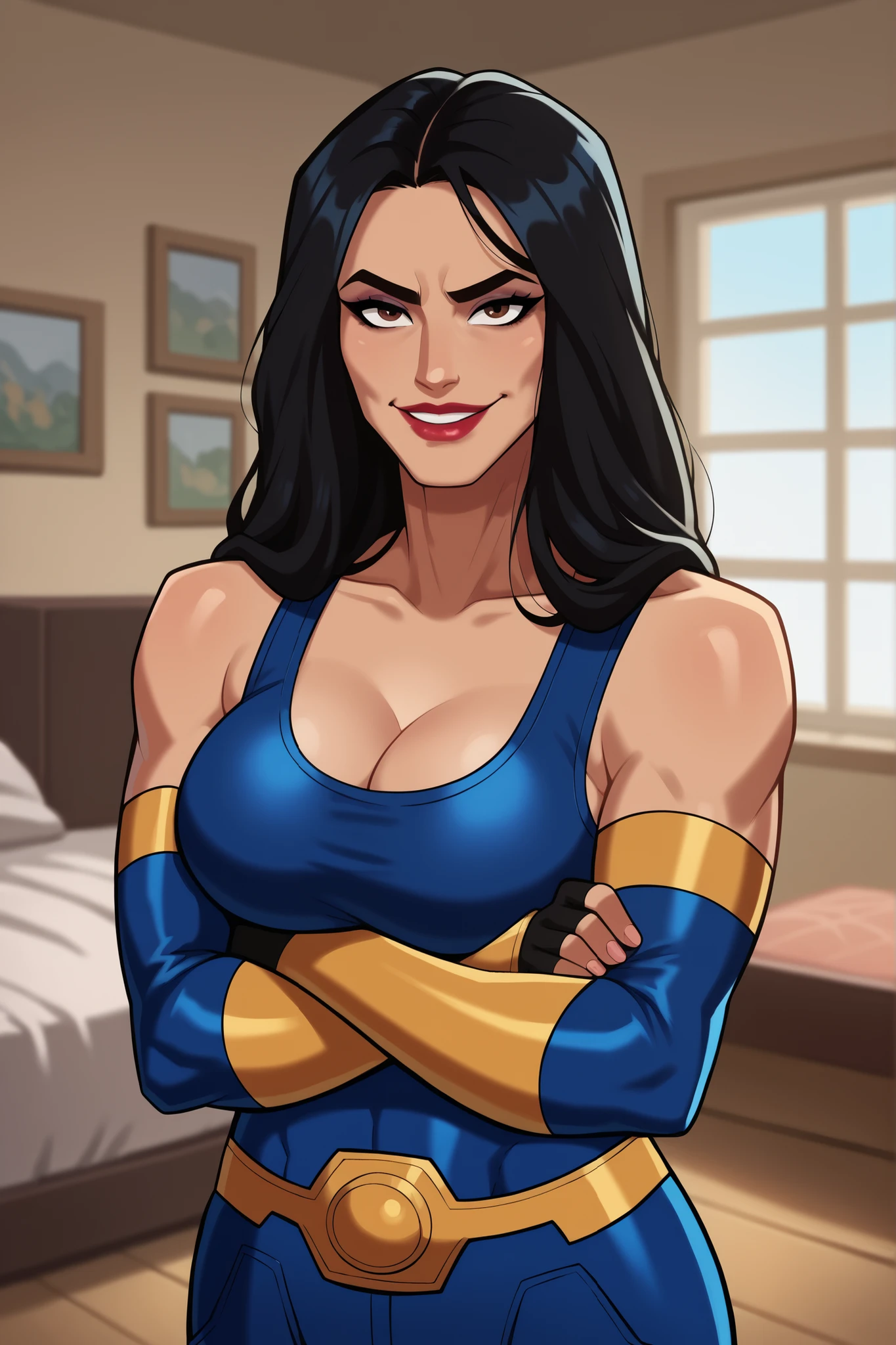 estilo de desenho animado:1.2), Geena Davis s Mulher brasileira desenho ART Artline mulher Imagem cartoon de uma mulher , roupas sensuais , garota super valente destemida , Ilustra??o estilo desenho animadocabelo preto ondulado, estilo de arte dos desenhos animados, estilo de arte dos desenhos animados, digital illustration style, design de personagens altamente detalhado, arte digital detalhada fofa, Fan art horror character design portrait, beautiful curly black hair digital illustration high quality portrait, arte em quadrinhos, retrato do design do personagem, Personagem feminina peituda, without clothes and with medium breasts, estilo cartoon, Geena Davis, cartoon mercenary warrior:1.2), os west velho oeste mulher brasileira draw ART Artline fundo branco mulher Imagem de desenho animado de uma mulher , roupas sensuais , garota super valente destemida , Ilustra??o estilo desenho animado, estilo de arte dos desenhos animados, estilo de arte dos desenhos animados, digital illustration style, design de personagens altamente detalhado, arte digital detalhada fofa, City fan art, design de personagem retrato, beautiful digital illustration, retrato de alta qualidade, arte em quadrinhos, retrato do design do personagem, white background Busty without clothes and medium breasts cartoon style female character in Fallout 4 costume old west uniform a woman in red uniform Teen leader Deadpool holding a chainsaw ,Cartoon style digital illustration style Like character in Tekken, glamorosa Jill Valentine, personagem de videogame, 3D rendering of Jerma 9 8 5, como o protagonista do gta 5, personagem do rei dos lutadores, girl of the zodiac knights,Cartoon style digital illustration style like a GTAV character, rainha arlequina, personagem de videogame art, Faye Valentine style Cartoon style illustration digital style