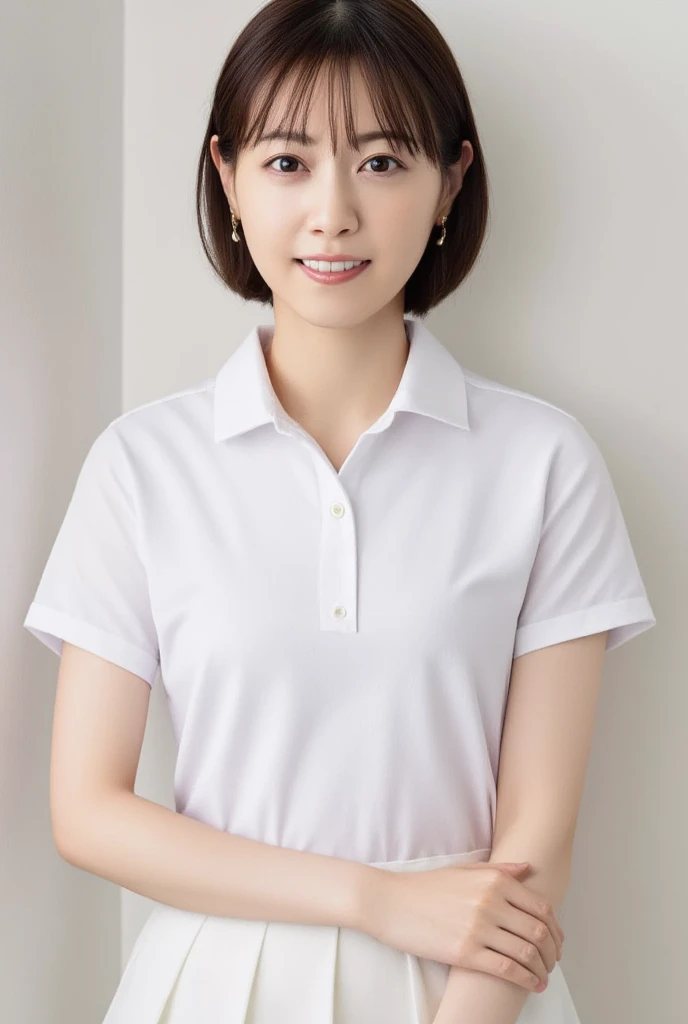 Human tights, Undercut Hairstyle, (Turn around and look), (Looking at the camera), (Checked), (High quality 16K animation), (tall), sweating,Delicate skin,(((Quiet Smile))), (Photorealism), masterpiece, Highest quality, Portraiture, Neat shirt(Realな美しいアジア人), Close up and soften everything, Spotlight, (皮肤overtake白:1.4), Golden Makeup, Sharp focus, Detailed anatomy, overtake精彩的脸部细节, 19 years old, White shirt, 拥有一张overtake可爱的日韩台青年偶像脸, (overtake细致的眼睛), (overtake细致的皮肤), overtake级湿润多汁性感柔软的嘴唇, Soft Light, The perfect YaoYao face, Real, (Correct finger), The light is bright, overtake极简风格: practical, Photorealism, photograph, (Black web collar for a slimming effect around the neck:1.9), (Very strong physique:1.9), ((((((overtake)))))), Single Ponytail, (Pretty face:1.9), (((Wearing wet whites and a shirt))), (Highly detailed face:1.9), placed in the center of the temple), 、 Please raise your hand, No trace, , spark, female head, (debtっくらとしたボディと一体化), The light is bright, Perfect hands, Fox spirit in the body, Fox'The mind controls the body, Fox soul in this body, Laughter, Thin eyebrows, Keiko Kitagawa's Giant Weapon,(((((Blurred))))),Silver Hair,the eldebt,Pointed Ears,ln the debtorest,pools odebt water,shower,Raised to be sexy,Attractions,Cleanliness,The upper part odebt the body,close, Attention to detail, Cinema Lighting, Ray Tracing, blend, Panoramic View, debt/1k, retina,Completely naked,NUDE,Small breasts