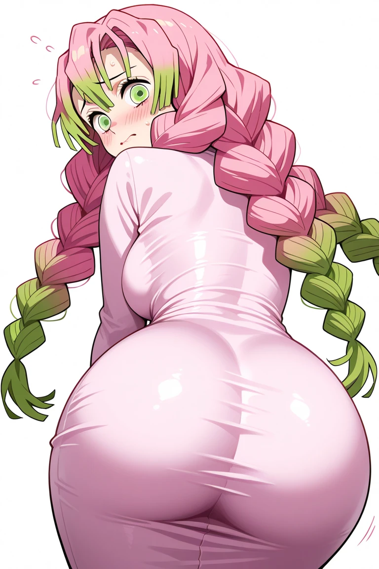 ((highest quality)), ((masterpiece)), (be familiar with), Perfect Face, indoor, Bedroom, Watching the audience,
One woman, Kanroji Mitsuri,
Open Mouth, Ecstatic expression, blush, smile,
Small breasts, Flat Chest, Young Girl, , , Girl,
Long Hair, Braid,
Fully nude, Nipples exposed, Sex with a man with a big dick, 膣内ejaculation, Semen is taken, Insert a into your, Sex in missionary position, , Leg spread,