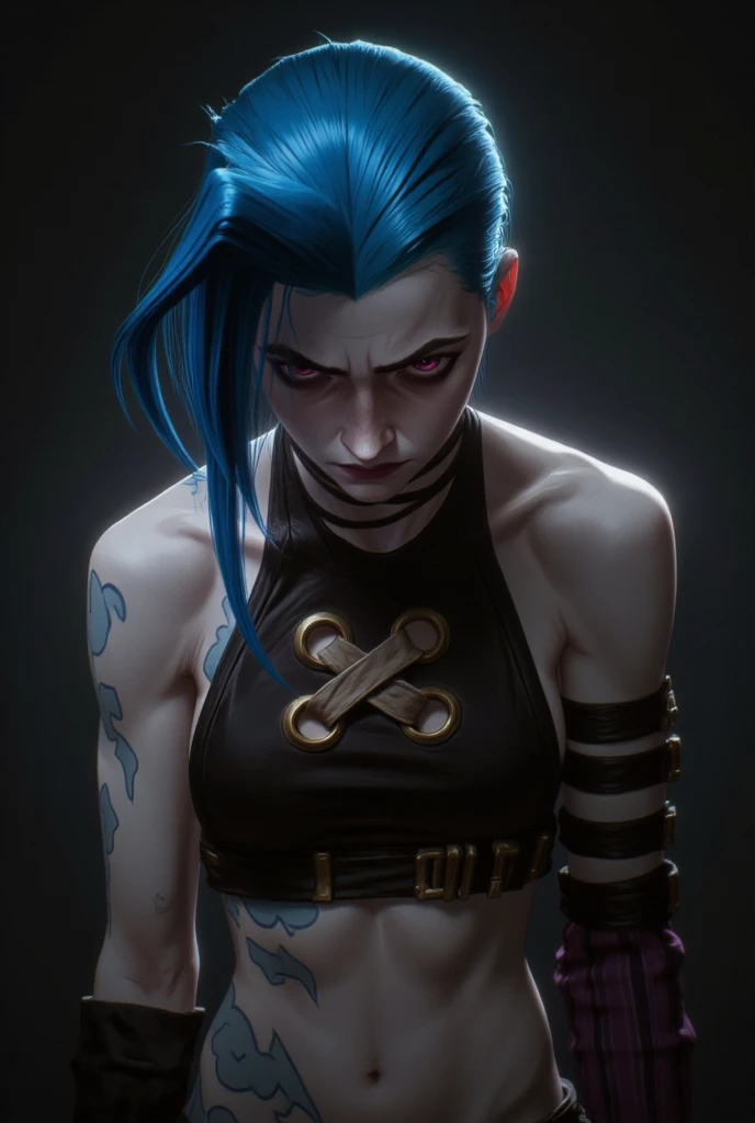 blue skin undyne the undying showcasing her badass stylish rap gang signs from d a hood, gangsta yo!
