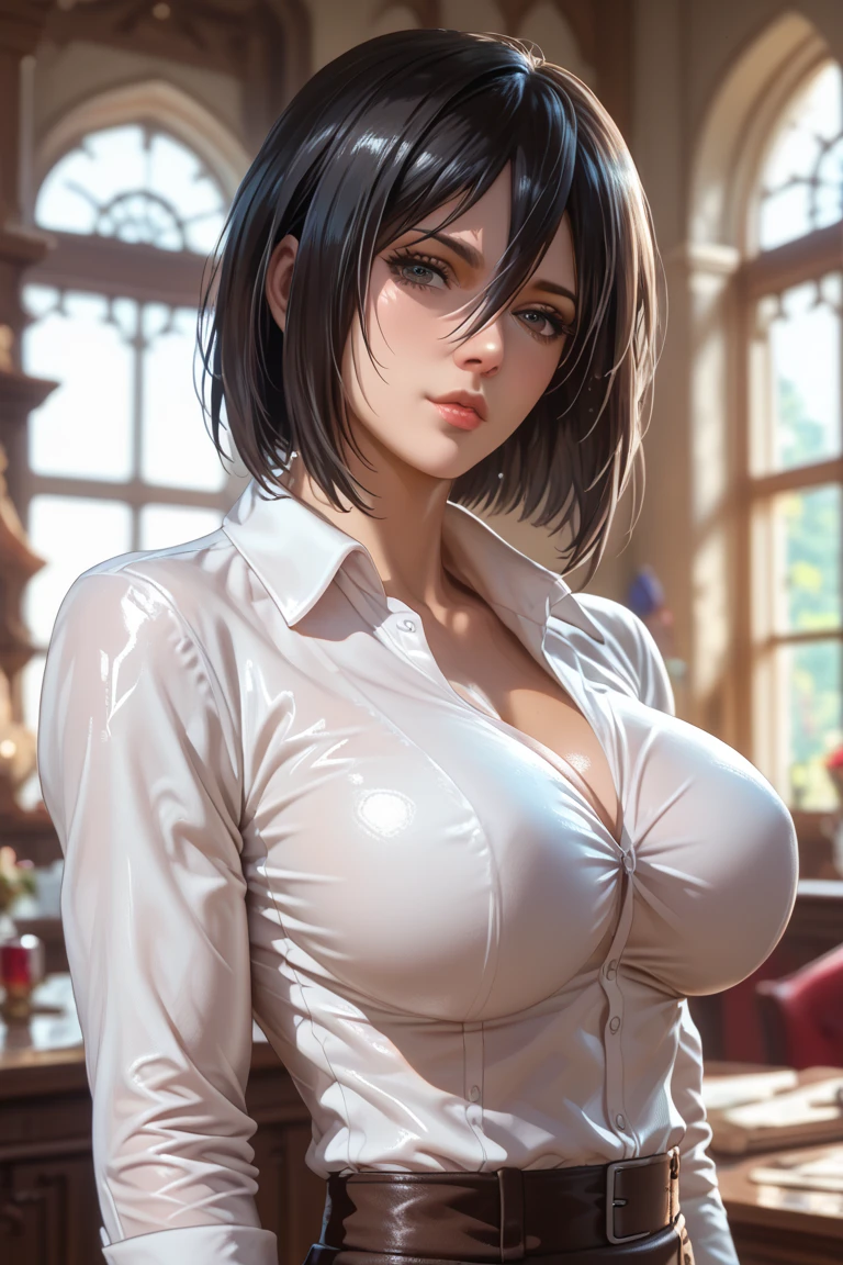Main: Netoshisu, mature female, 40 yo, lipstick, makeup, black eyeshadow, smokey eyes, blue eyes, jewelry, cross earrings Clothes: black corset mini dress, white labcoat, black thighhigns, pump shoes (or highheeled boots). Optional: detailed hair, ultra detailed face, blue eyes, perfect eyes, perfect face, Large Breasts, cleavage, curvy, big ass tricky glance, smirking (masterpiece), best quality, muscular woman, woman with well marked muscles, toned muscles, hyper muscular, massive muscles, massive shoulders, massive biceps, muscles bulging, gigantic muscles, extreme muscular, muscles, big muscles, muscle mommy, muscular female, Bulky, Bodybuilder, HyperMuscle, massive breasts, well defined abs, big tits, massive tits, fake tits, erect nipples, legs spread, legs spread open, tight clothing, hands press breasts, hands squeezing breasts, massive muscles, massive shoulders, massive biceps, muscles bulging, gigantic muscles, extreme muscular, Reika Kitami