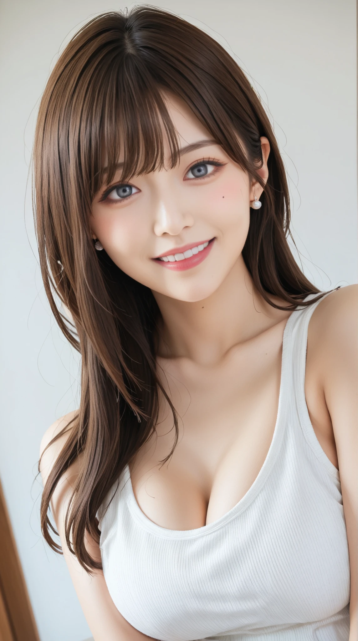 (NRF:1.8、Masterpiece, Highest quality),1 woman, alone, hyper realistic, ((naked:1.3)), ((show your tits:1.7)),((Beautiful tits:1.2))realistic,realistic, looking at the audience, Bright blue-green eyes.:1.4,Brunette 、big chest eye、eyelash、{big|big chest|bigな|Mega} all :2, chestの谷間:2、(((Bangs are beautiful and cute.:2、jet black hair:2、Add highlights to the eyes:1.4、big chest eye、short bob hair、Glowing skin:1.4、looking at the audience、She is very beautiful and cute.、Show me your ears.、Beautiful long neck、smile、Please shut up and laugh.、Bangs and beautiful teeth)))、Ideal body type、school teacher、School gate background、beautiful cherry tree background))、Beautiful long neck:1.4、(({big|big|big|Mega} chest, chestの谷間:2))、(((Portraiture:2、face close up:2、Close up of chest:2)))、((Transparency、clear、Beautiful and clear、shadow))、perfect anatomy、((Portrait, attractive woman)),(((smile))),(((big breasts))),(((sweat:1.2))),(((Oily skin:1.2))),(((Glowing skin:1.2))), ((all body))