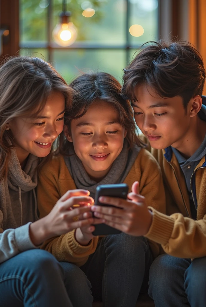 Spend time with family instead of on the cell phone 