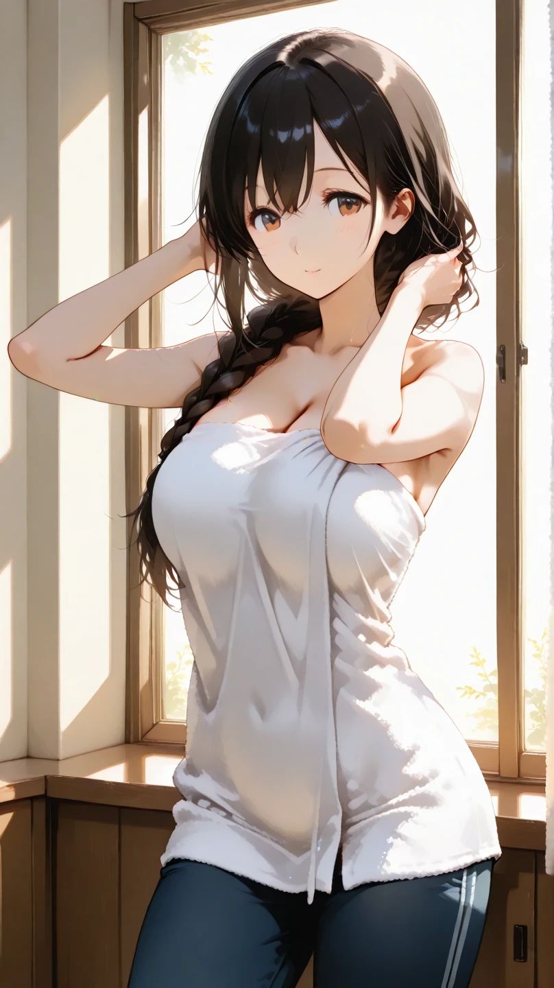 (masutepiece), Top quality ultra-detailed CG art, Dignified and beautiful women's yukata, White marriage, Beautiful facial features, Vivid eyes, Sexy atmosphere, Scene with hair swaying。(Shots focused on a small area), A body shape that remains young, Beautiful brown hair in bob, Kneeling posture, An expression that makes you feel a commotion in your chest, night landscape、Atmosphere like a Showa idol、Fluffy beds、(超巨乳、長い乳、垂れ乳)、(((睨む、怒る、怒り顔、和室、障子紙の部屋、密室)))、((sweat,steam, 迸る汗、オイル肌,キラキラ肌、リアルな肌の質感、詳細な美しい肌、テカる肌、光沢のある肌))、ahegao:1.5