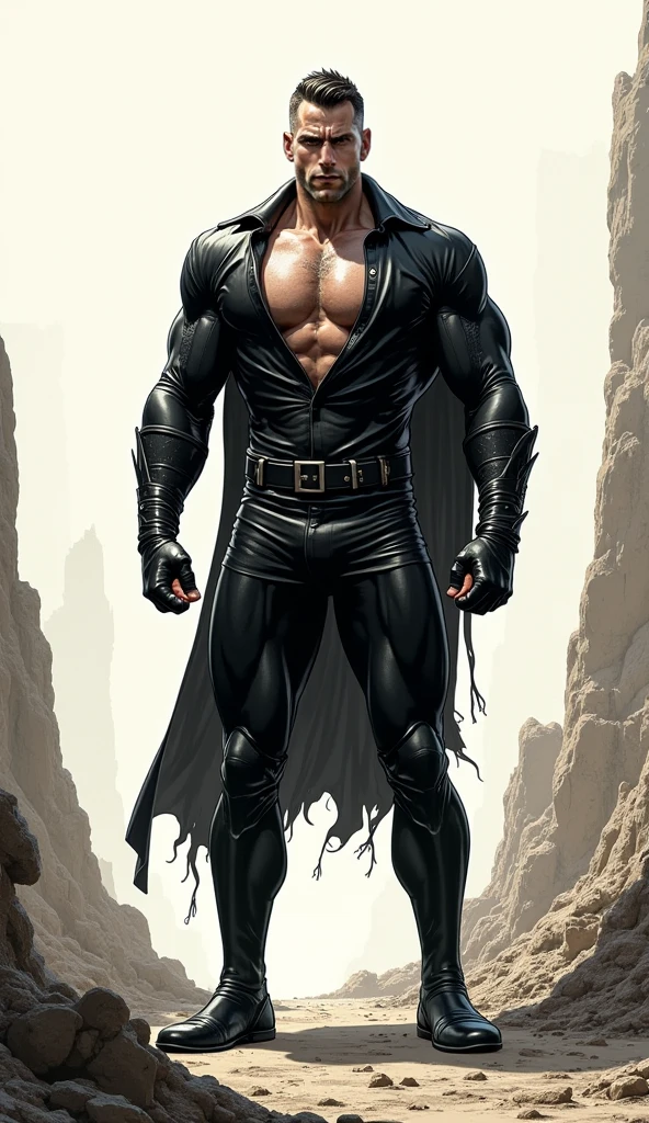 Beautiful death big exposed chest 