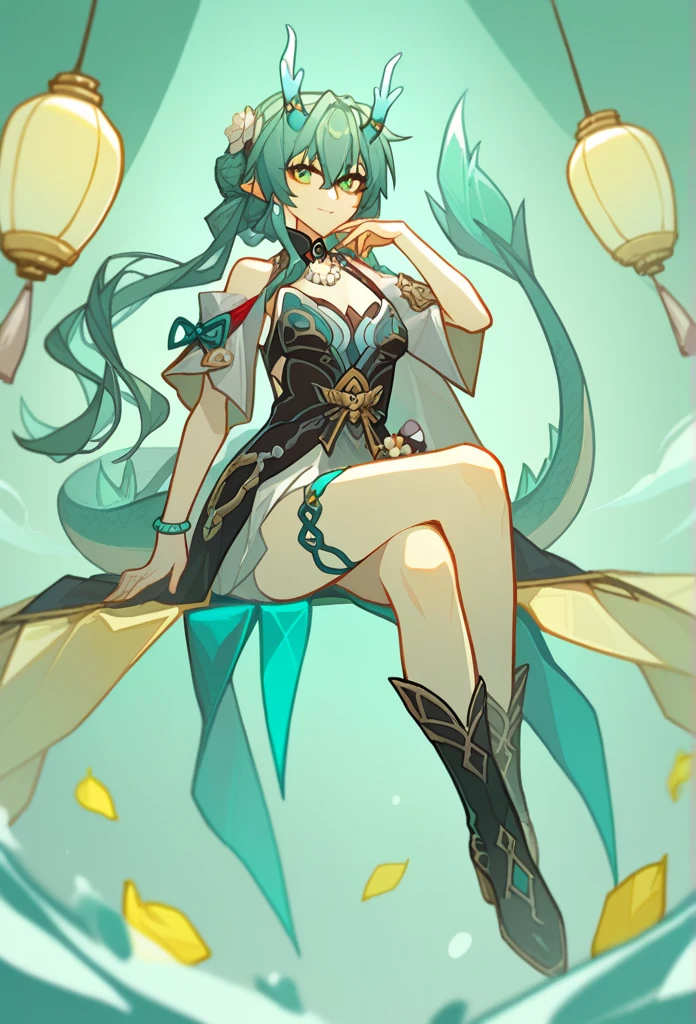 Embodiment of karma as a girl