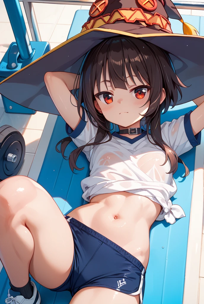BREAK Perfect Anatomy、(High resolution:1.2)、Incredible illustrations、(Cute illustrations:1.2)、
()(dynamic angle,) （Beautiful background（sandy beach, morning sun）) 
1girl((brown hair,twin tails, tanned skin: 1.3,blue eyes,fang)1girl((a girl,slender 1.7meters, 45kg, ((Straw hat, short T-shirt, sandals,Competitive swimsuit),,cameltoe,)),
