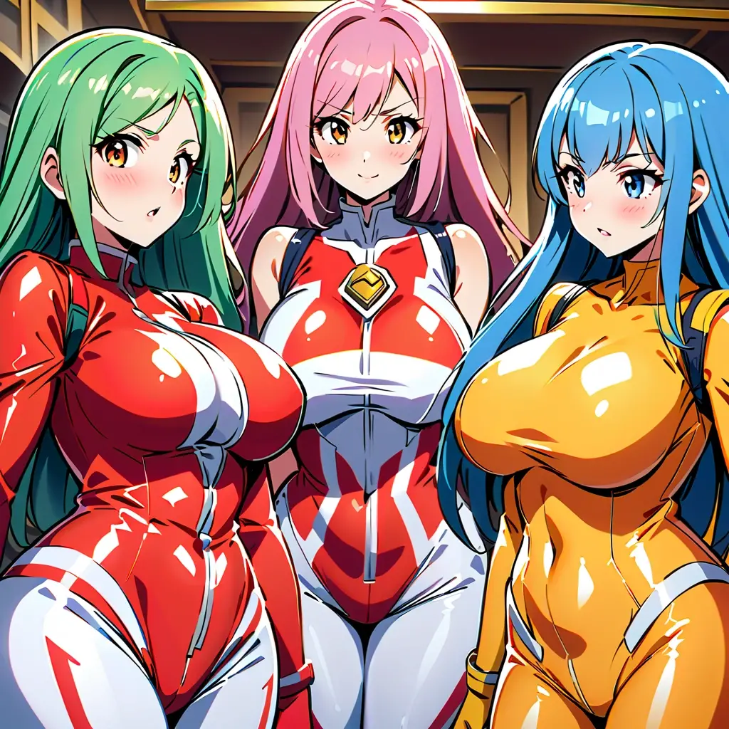 Three girls having an orgy、The uterus is pulled out and the nipples are expanded, and a huge futanari penis is inserted into the nipples, leaving them hairy.、Massive 、Incontinence Squirting