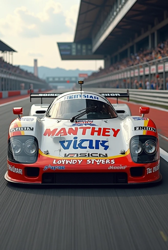 best quality, master piece，Race car, race track, speed, streamlined, winding, ups and downs, perspective, variations in thickness, flow lines, light and shadow, sense of motion, visual focus, outline, minimalism, geometric shapes, imagination,superspeed,lighting, motion blur, electricity,audience,cheer