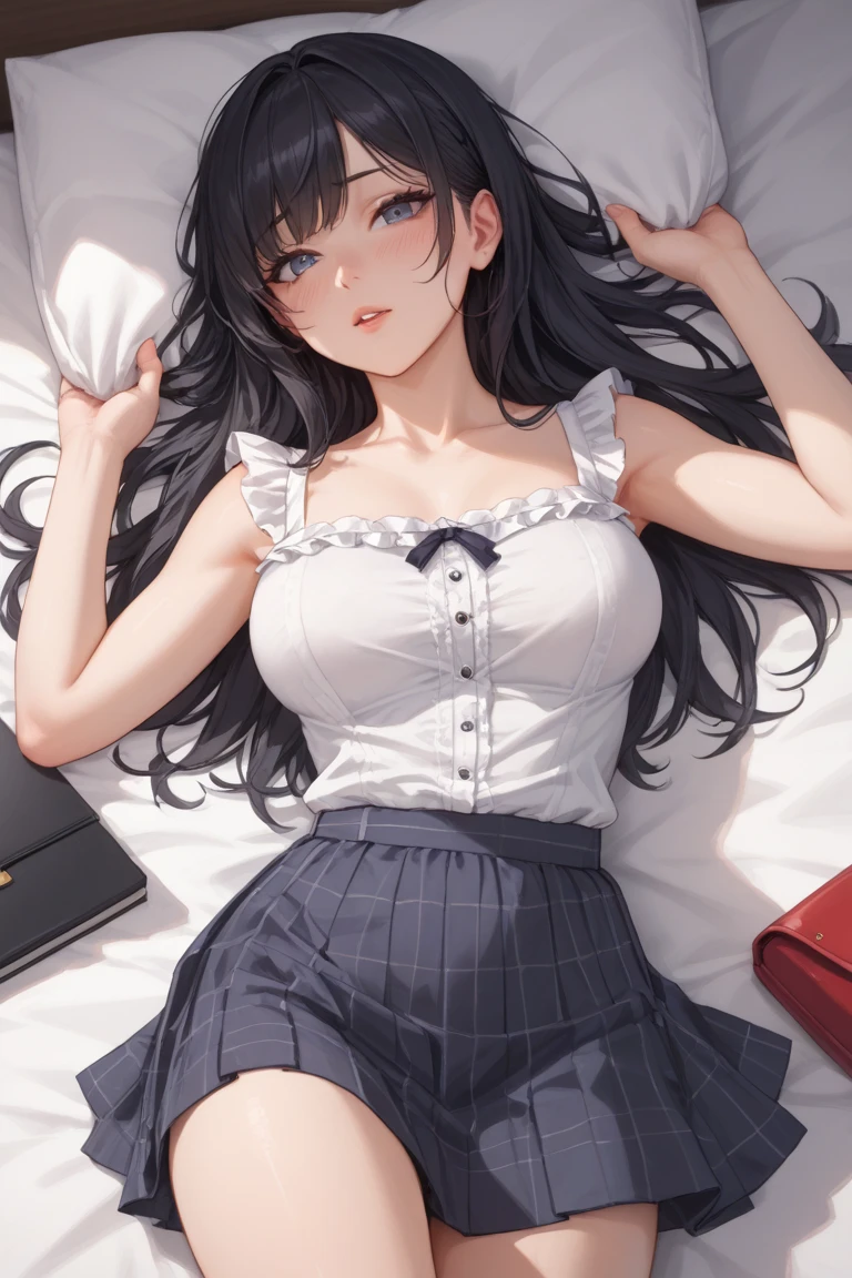 (masterpiece), (best quality), (ultra-detailed), (best illustration), (best shadow), (absurdres), Female, 25 years old, looking at viewer, steam, shy, nose blush, nsfw, medium breasts, nude, light smile,