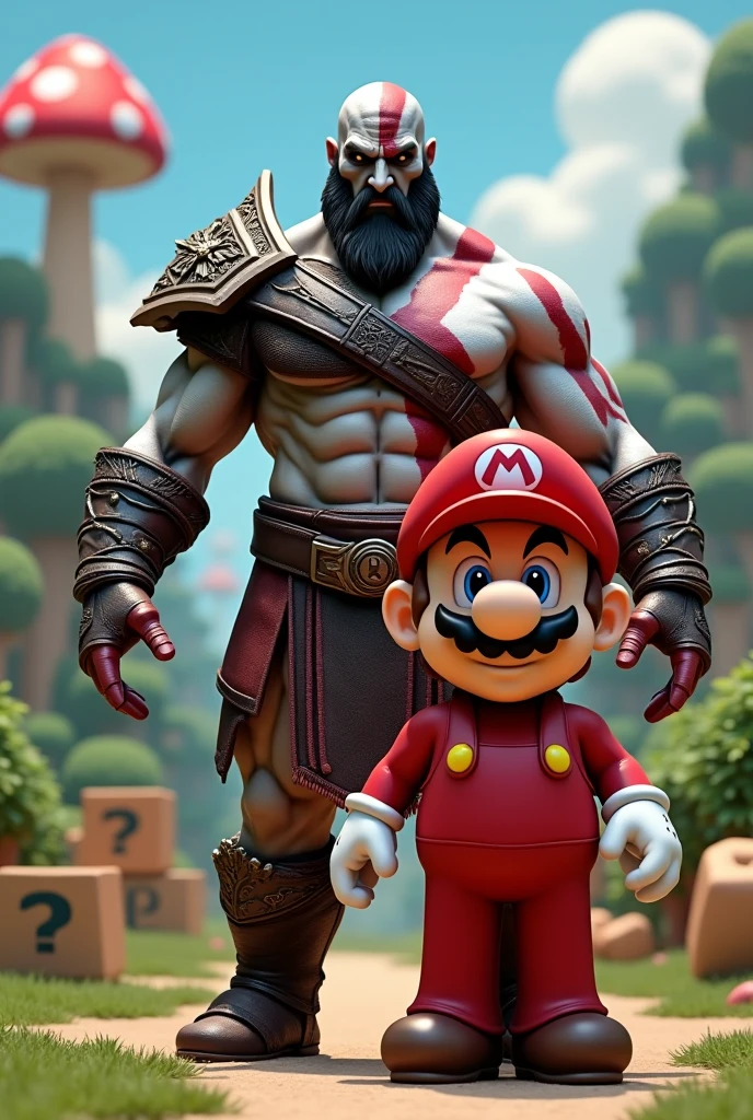 PS4  logo Kratos Scorpions+  Mario Luigi swich logo nintendo+ xbox halo masterchief
