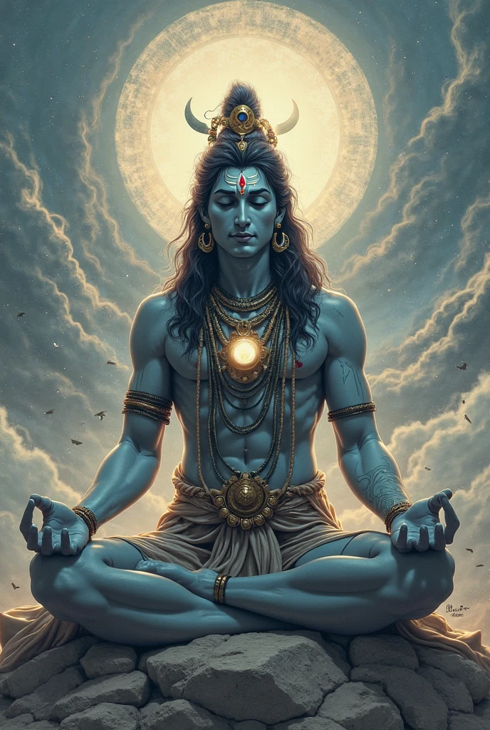 An image of shivji on cloud