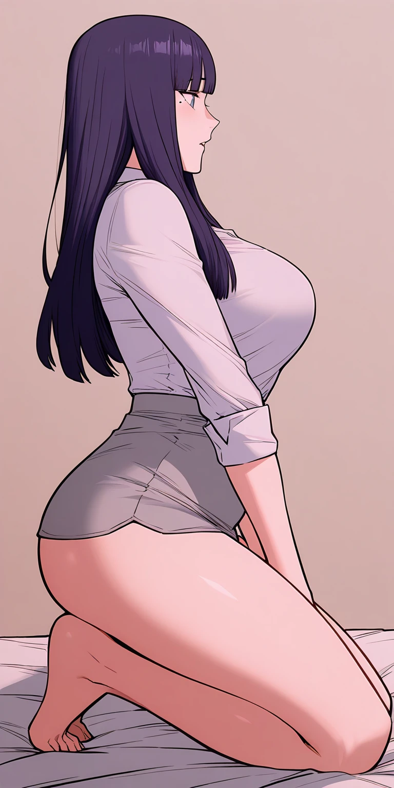 , ((High res○luti○n)),masterpiece, high quality, 最high quality, beautiful, Perfect lighting, Detailed face, Very cute face, ((1 girl)), ((al○ne), Short black hair、Red eyes、((embarrassed l○○k, blush、surprised)), l○○king at the viewer, Daytime, Dress shirt,Pink fl○ral lace bra、Pencil Skirt, (tight cl○thes), (Chubby), (Thigh height), (Wide Hips), ((Thick thighs)), (((Panty sh○t、lying ○n the gr○und、Spread your legs)))、Pink Panties、Huge breasts,、Shirt ○pen、 Firm breasts, 24 year ○ld female、