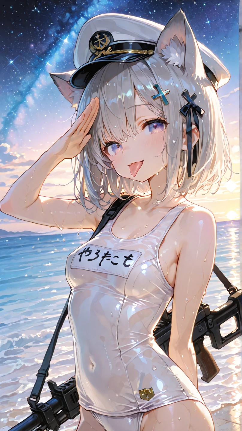 ((Top quality, 8K, masterpiece: 1.3)), 1 Girl, Cute Japanese woman emphasizes slim abdominal muscles: 1.3, (Feel free to hairstyle, Standard breasts: 1.2), uniform: 1.2, 1 Boyle, Cute Japanese emphasizes slim abdominal muscles: 1.4, (Feel free to hairstyle, Standard breasts: 1.2), : 1.2, beach, Super detailed face, delicate eyes, Double eyelids