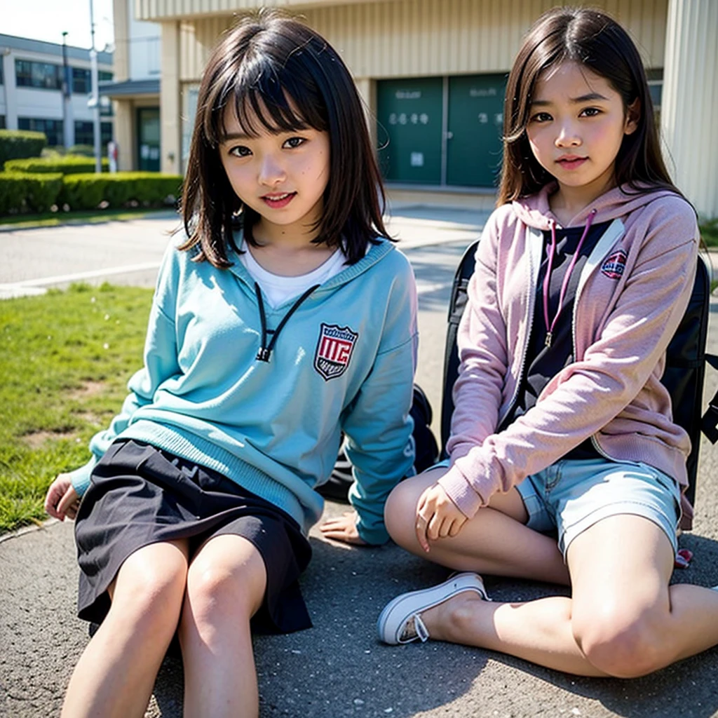 kids Playing Yoyo