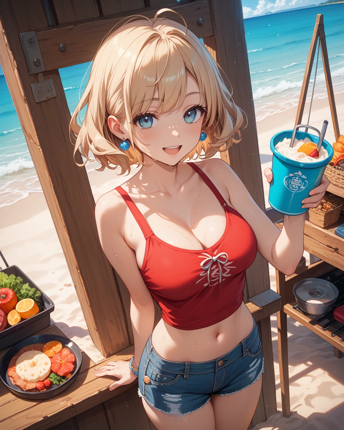 blue sky