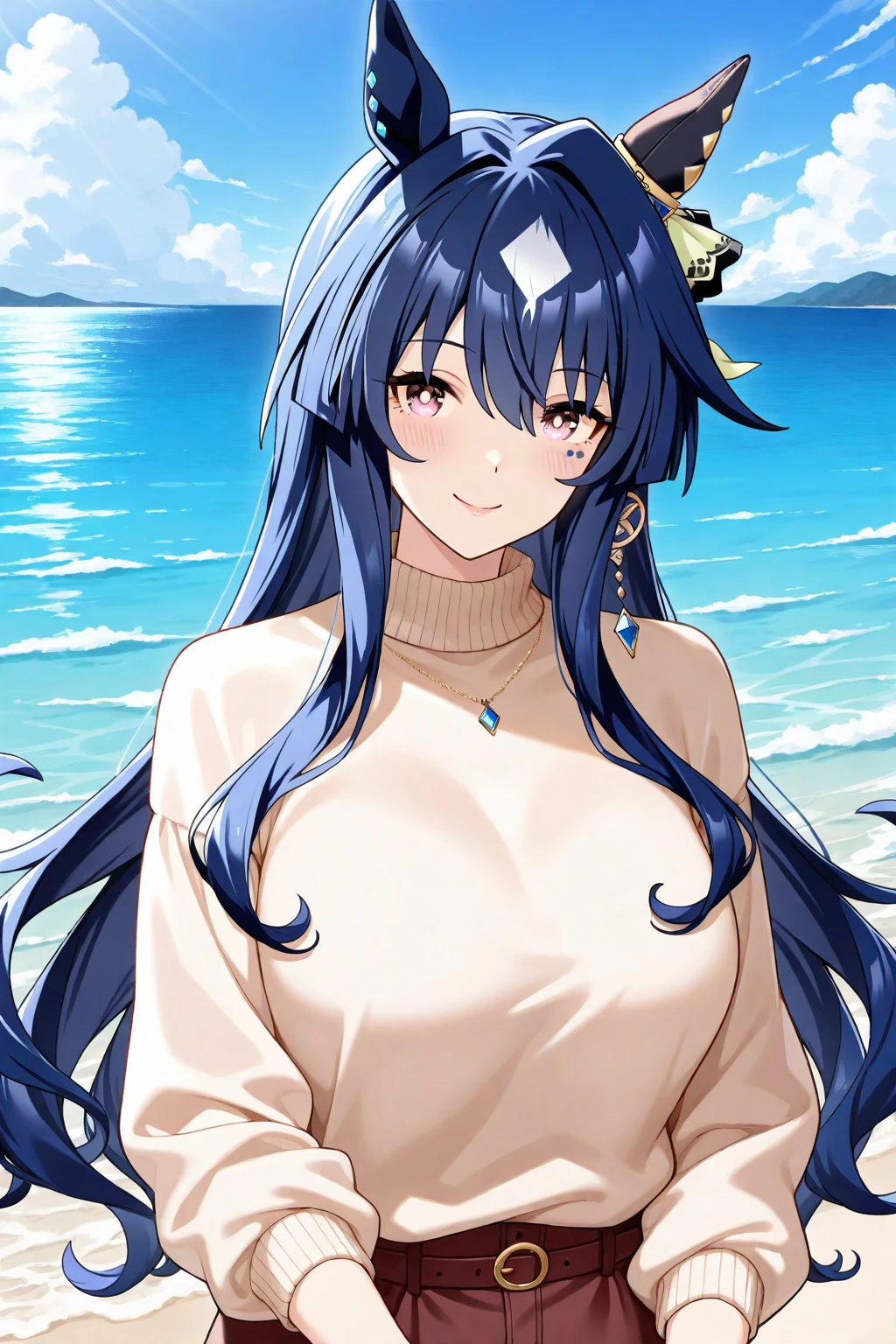 hinata showing her boobs