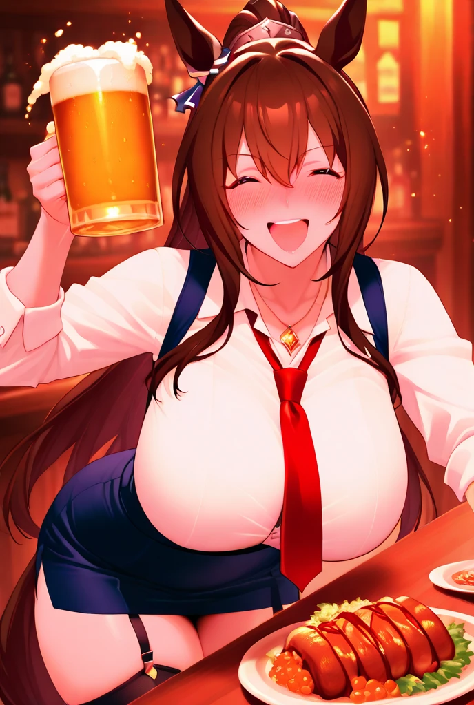 score_9, score_8_up, score_7_up, ASCII masterpiece, source_anime, BREAK, 1girl, solo, (( <lora:dorothea:1> , dorothea, short woman, very thin waist, thin , beautiful tanned skin, beautiful red hair, clear eyes, piercing orange eyes, bright pupils, beautiful eyes, small , beauty, extraordinary beautiful girl, attractive girl, super ,  body,  with   body, sensual body, voluptuous body, hair between eyes, )) , open red robe, long hair, drunk, tipsy, in room, inside, holding a wooden beer mug, , smile, cute fang,  pose, standing,