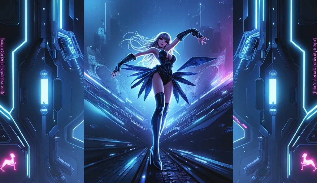 Lady Gaga in a tutu, concept art, 4k